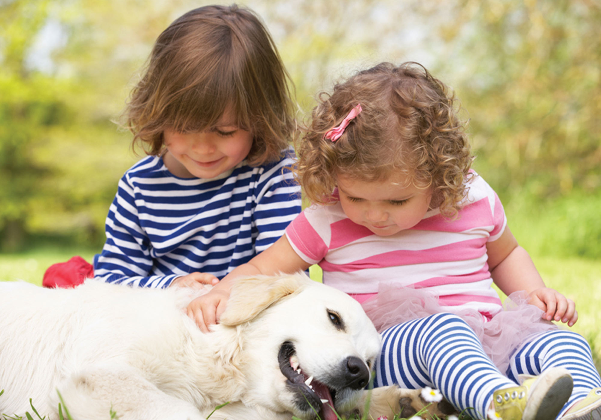 ◇Children with puppy◇15cm×15.5cm×14.5cm◇ 【公式通販】