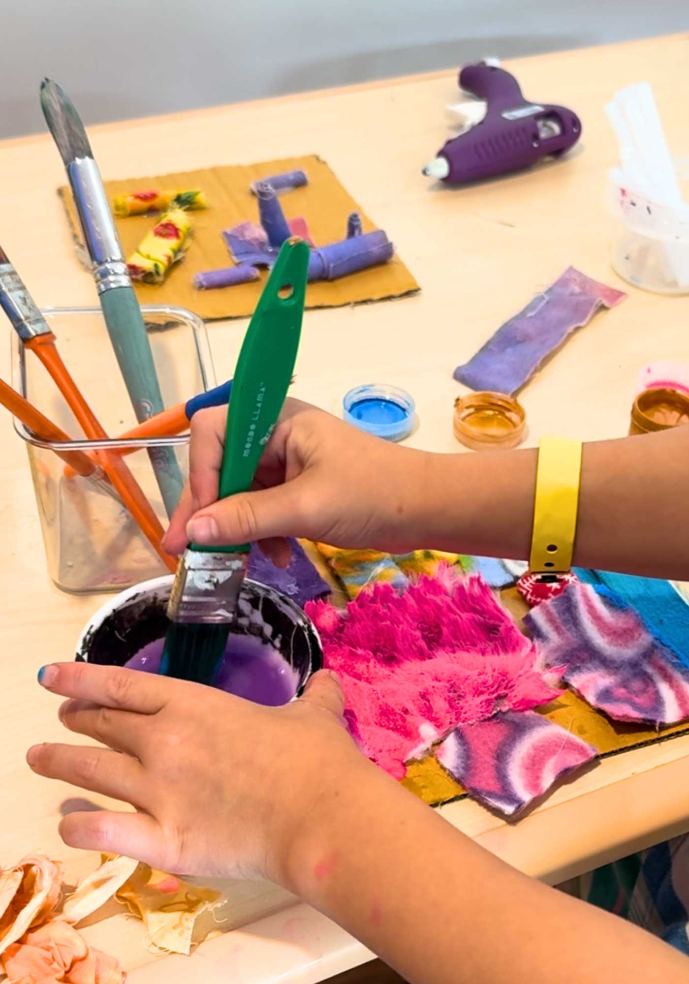 Art at Blossom Play Space in charlottesville