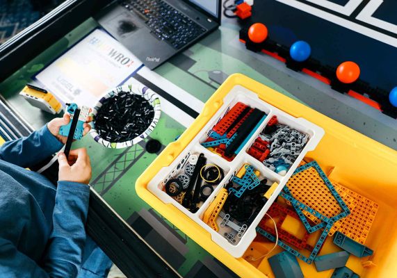 STEM and building robotics at Blue Ridge Boost in Charlottesville