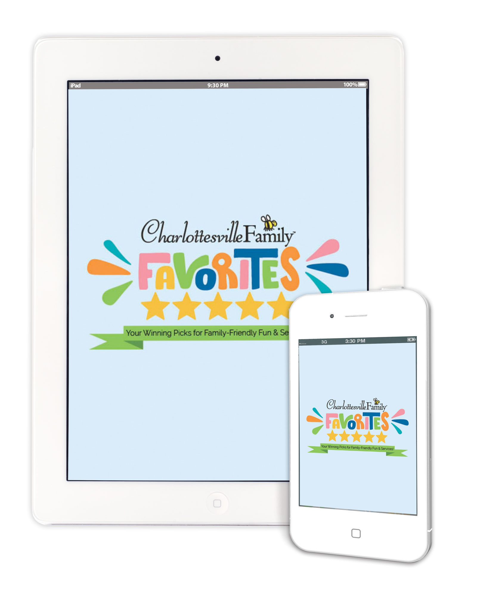 CharlottesvilleFamily Family Favorites iPad and iPhone