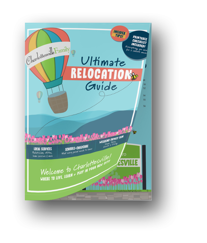 Explore the CharlottesvilleFamily Ultimate Relocation Guide Flipbook to discover schools, neighborhoods, and family life in Charlottesville, VA.